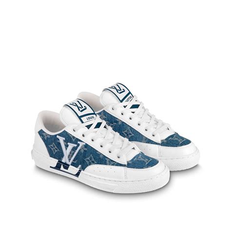 blue denim louis vuitton sneakers|charlie sneakers Louis Vuitton denim.